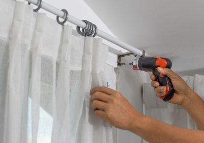 Curtain and blind Installation handyman services in Dubai