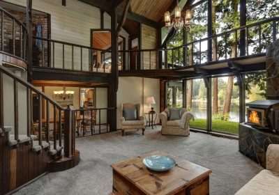 Living Room wooden Furniture Painting Services in Dubai